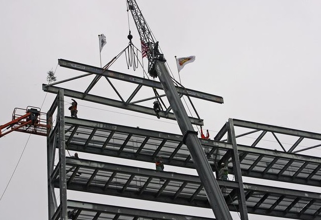 Harold Hinson Topping Out